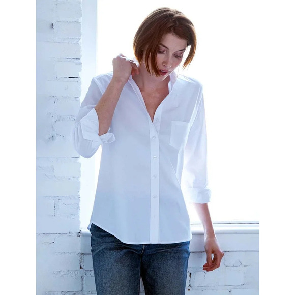 Finley Alex Perfect Dress Shirt White Size XL - Picture 2 of 7